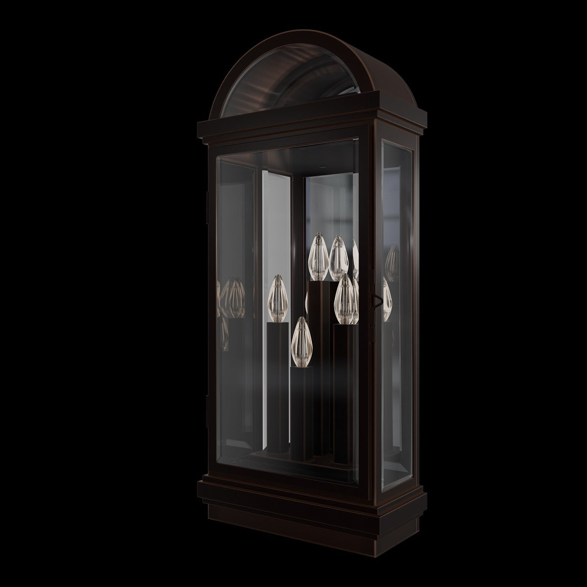 Schonbek - SW35529-719 - Four Light Outdoor Wall Mount - Villenova - Oil Rubbed Bronze