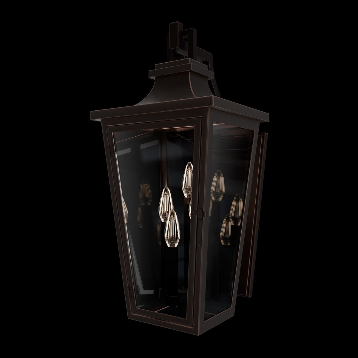 Schonbek - SW37524-719 - Four Light Outdoor Wall Mount - Dannemore - Oil Rubbed Bronze