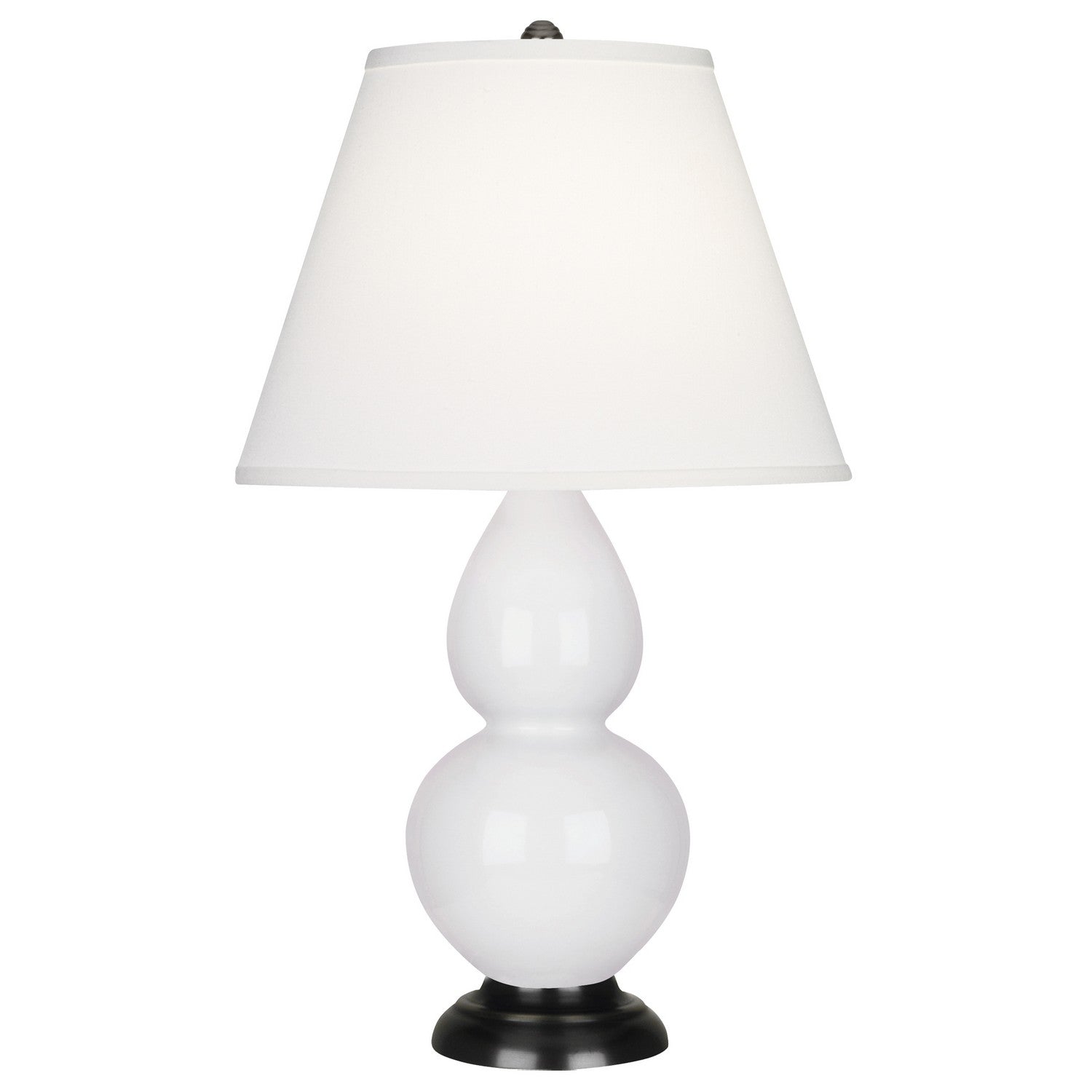 Robert Abbey - DY11X - One Light Accent Lamp - Small Double Gourd - Daisy Glazed Ceramic w/Deep Patina Bronzeed