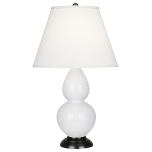 Robert Abbey - DY11X - One Light Accent Lamp - Small Double Gourd - Daisy Glazed Ceramic w/Deep Patina Bronzeed