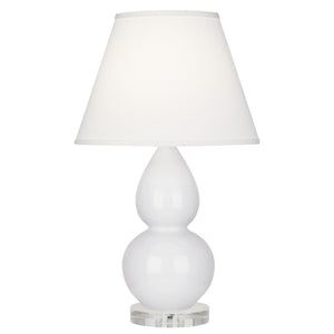 Robert Abbey - DY13X - One Light Accent Lamp - Small Double Gourd - Daisy Glazed Ceramic w/Lucite