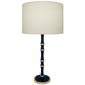 Robert Abbey - MB71MMB - One Light Table Lamp - Kane - Midnight Blue/Matte Midnight Blue w/Modern Brass