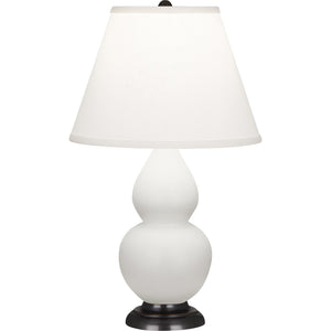 Robert Abbey - MDY51 - One Light Accent Lamp - Small Double Gourd - Matte Daisy Glazed Ceramic w/Deep Patina Bronzeed