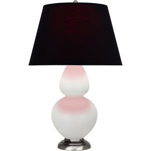 Robert Abbey - MLY59K - One Light Table Lamp - Double Gourd - Matte Lily Glazed Ceramic w/Antique Silvered