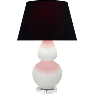 Robert Abbey - MLY62K - One Light Table Lamp - Double Gourd - Matte Lily Glazed Ceramic w/Lucite