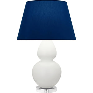 Robert Abbey - MLY62N - One Light Table Lamp - Double Gourd - Matte Lily Glazed Ceramic w/Lucite