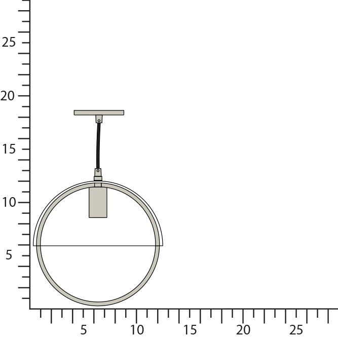 Robert Abbey - P602WHT - One Light Pendant - Mavisten Edition Copernica - Pewter w/White Painted Metal Shade