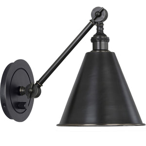 Robert Abbey - Z2417 - One Light Wall Sconce - Alloy - Deep Patina Bronze