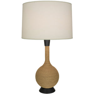 Robert Abbey - Z477 - One Light Table Lamp - Hatteras - Natural Rope w/Deep Patina Bronze