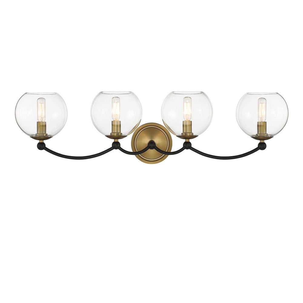 Minka-Lavery - 5064-726 - Four Light Bath Vanity - Kearney Park - Coal