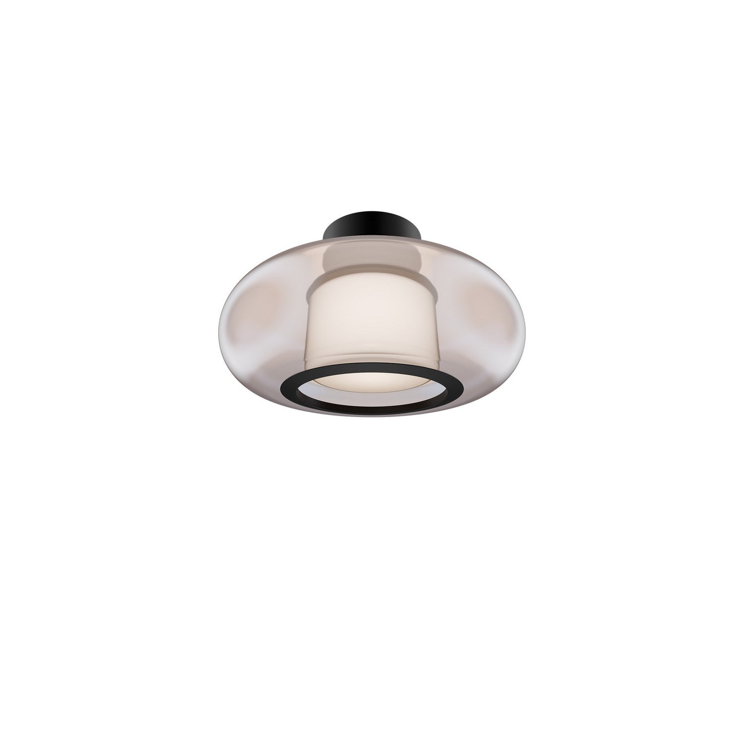 W.A.C. Lighting - FM-48513-30-BK - LED Flush Mount - Doma - Black