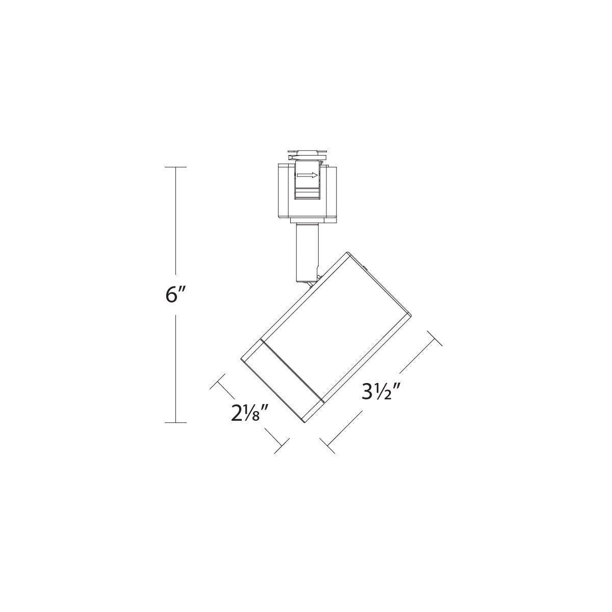 W.A.C. Lighting - H-7013-CS-WT - LED Track Luminaire - Ocularc - White