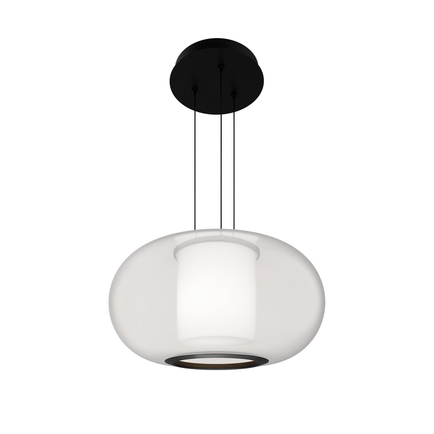 W.A.C. Lighting - PD-48520-30-BK - LED Pendant - Doma - Black