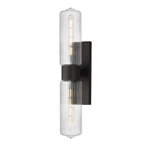 Maxim - 15192CROI - Two Light Wall Sconce - Kasbah - Oil Rubbed Bronze