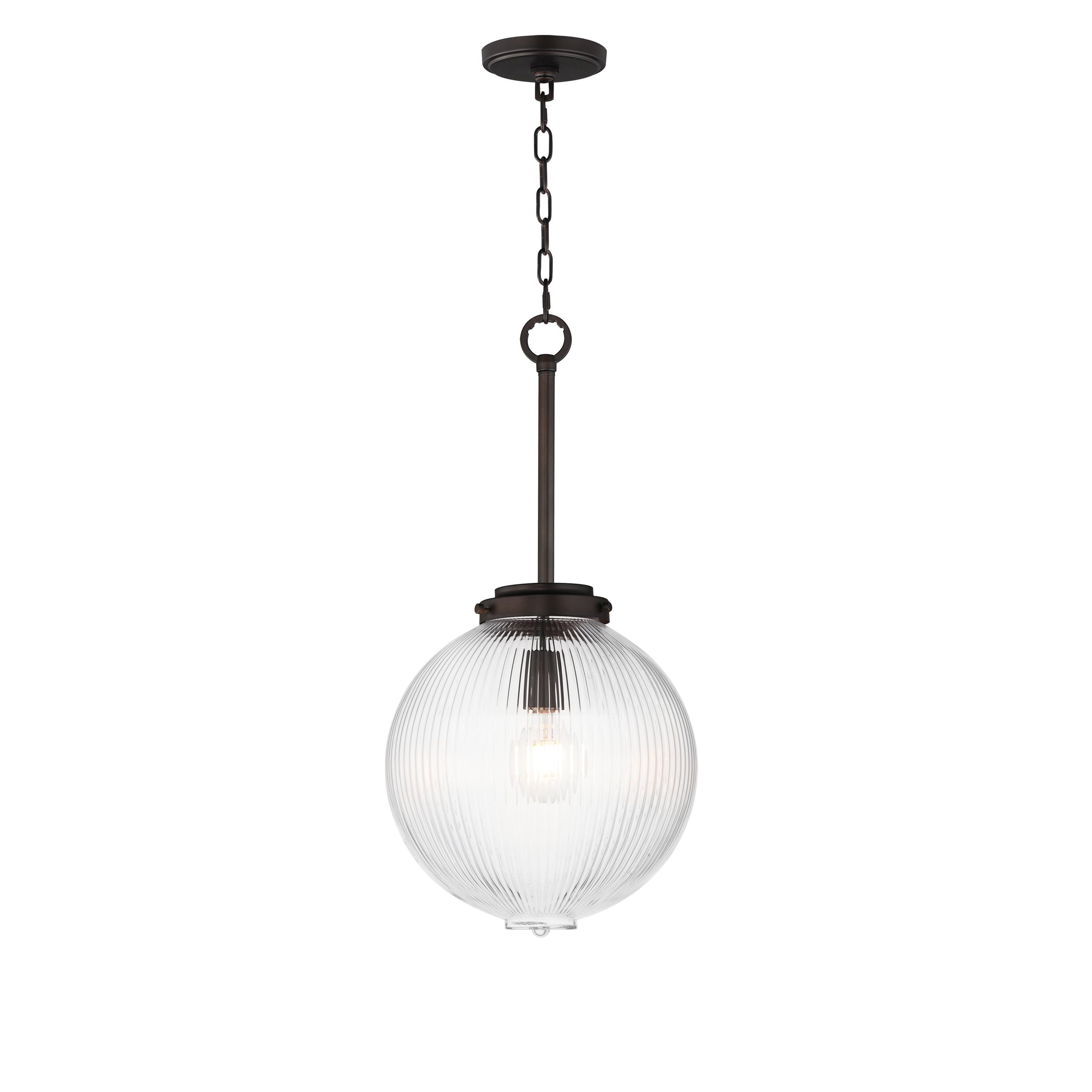 Maxim - 15194CROI - One Light Pendant - Kasbah - Oil Rubbed Bronze