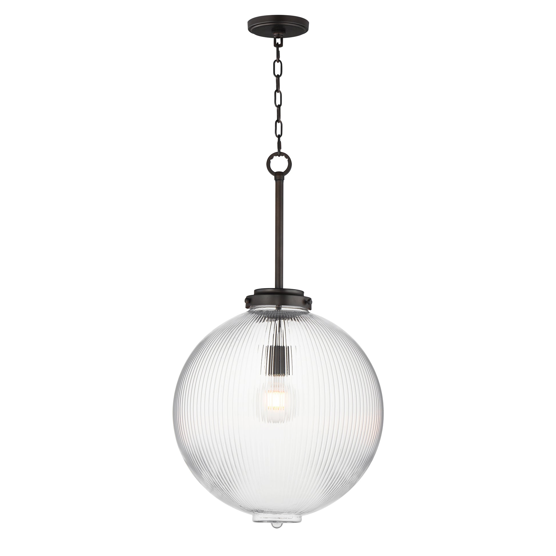 Maxim - 15196CROI - One Light Pendant - Kasbah - Oil Rubbed Bronze