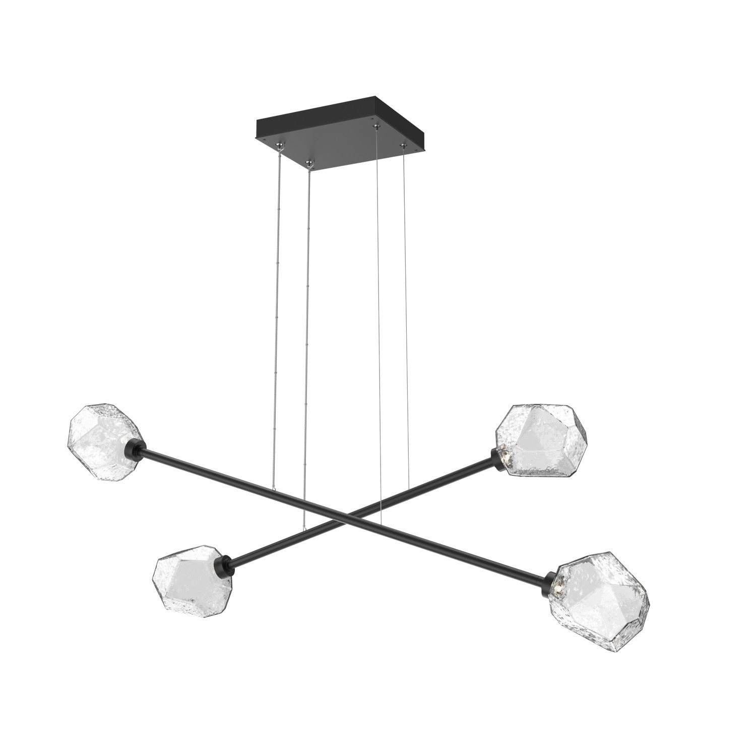 Hammerton Studio - PLB0039-M2-MB-C-CA1-L1 - LED Lantern - Gem - Matte Black