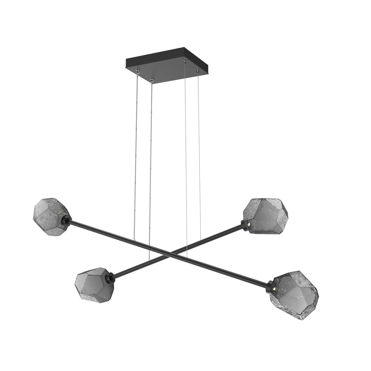Hammerton Studio - PLB0039-M2-MB-S-CA1-L1 - LED Lantern - Gem - Matte Black