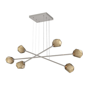 Hammerton Studio - PLB0039-M3-BS-B-CA1-L1 - LED Lantern - Gem - Beige Silver