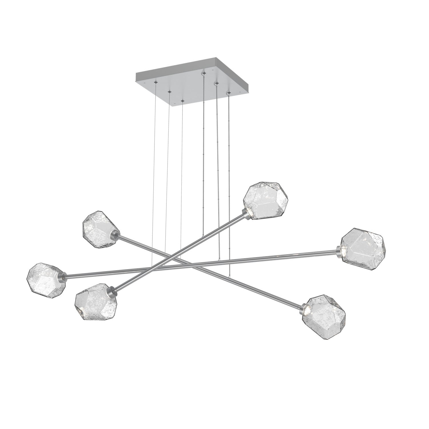 Hammerton Studio - PLB0039-M3-CS-C-CA1-L3 - LED Lantern - Gem - Classic Silver