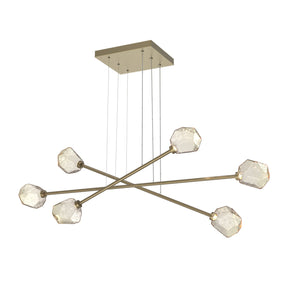 Hammerton Studio - PLB0039-M3-GB-A-CA1-L1 - LED Lantern - Gem - Gilded Brass