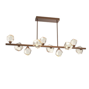 Hammerton Studio - PLB0039-T0-BB-A-001-L1 - LED Lantern - Gem - Burnished Bronze