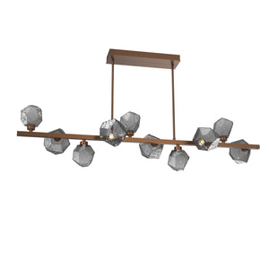 Hammerton Studio - PLB0039-T0-BB-S-001-L1 - LED Lantern - Gem - Burnished Bronze
