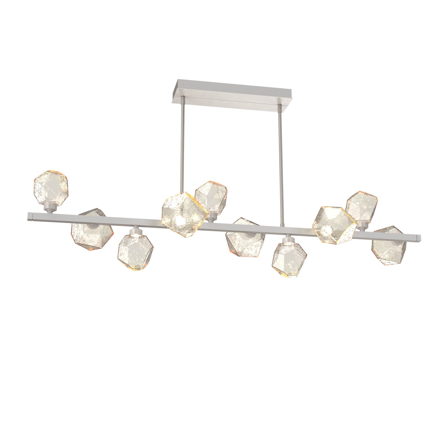 Hammerton Studio - PLB0039-T0-BS-A-001-L3 - LED Lantern - Gem - Beige Silver