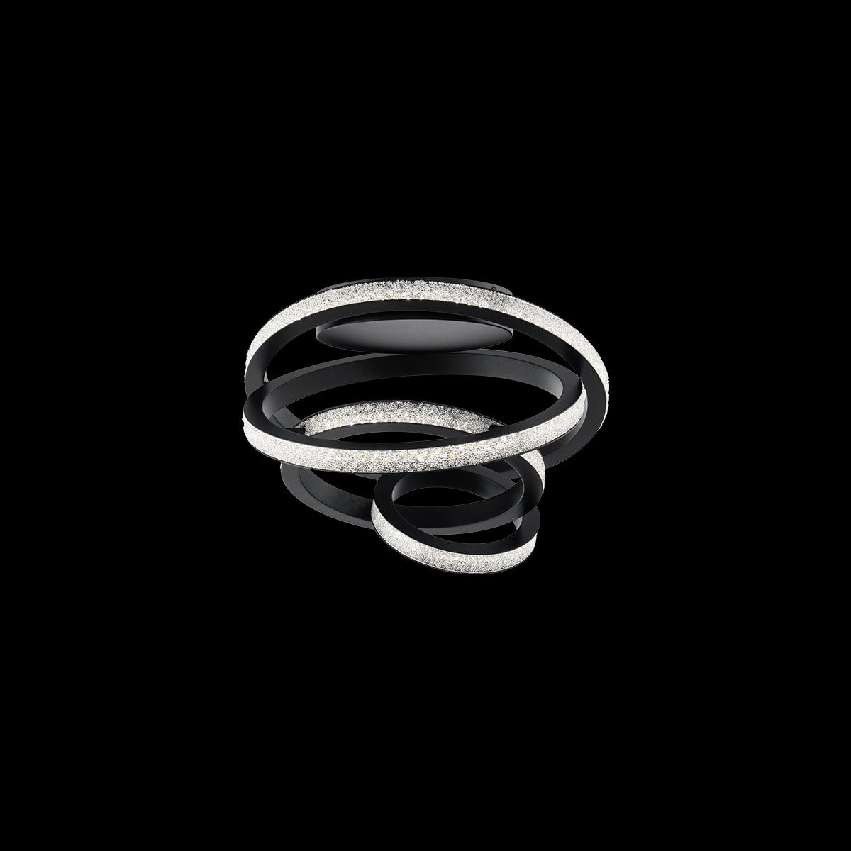 Schonbek Beyond - BFM64418-BK - LED Flush Mount - Jangle - Black