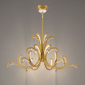Schonbek Beyond - BPD17539-AB - LED Pendant - Lombardy - Aged Brass