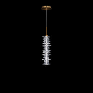 Schonbek Beyond - BPD21516-AB - LED Pendant - Bergy - Aged Brass