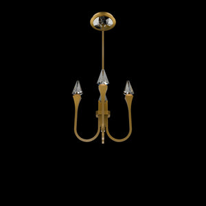 Schonbek Beyond - BPD25512-AB - LED Pendant - Plumeria - Aged Brass