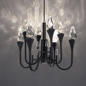 Schonbek Beyond - BPD25534-BK - LED Pendant - Plumeria - Black