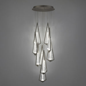 Schonbek Beyond - BPD66209-SN - LED Pendant - Devotion - Satin Nickel