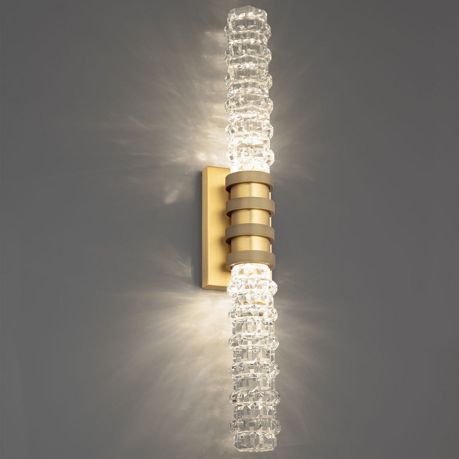 Schonbek Beyond - BWS60528-AB - LED Bath Vanity - Kemberly - Aged Brass