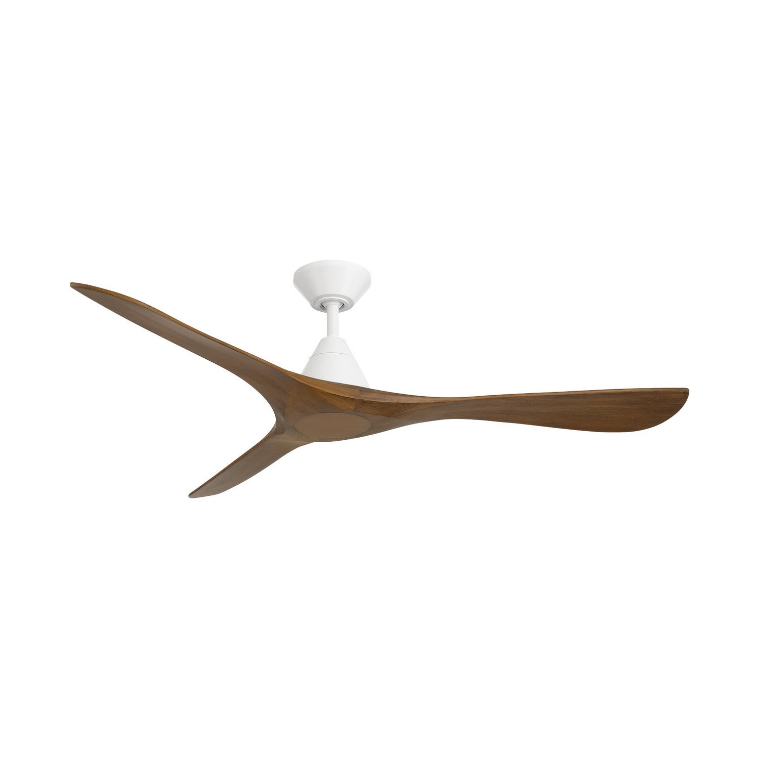 Modern Forms Fans - FR-D2504-60-MW/DK - 60" Ceiling Fan - Carve - Matte White/Distressed Koa