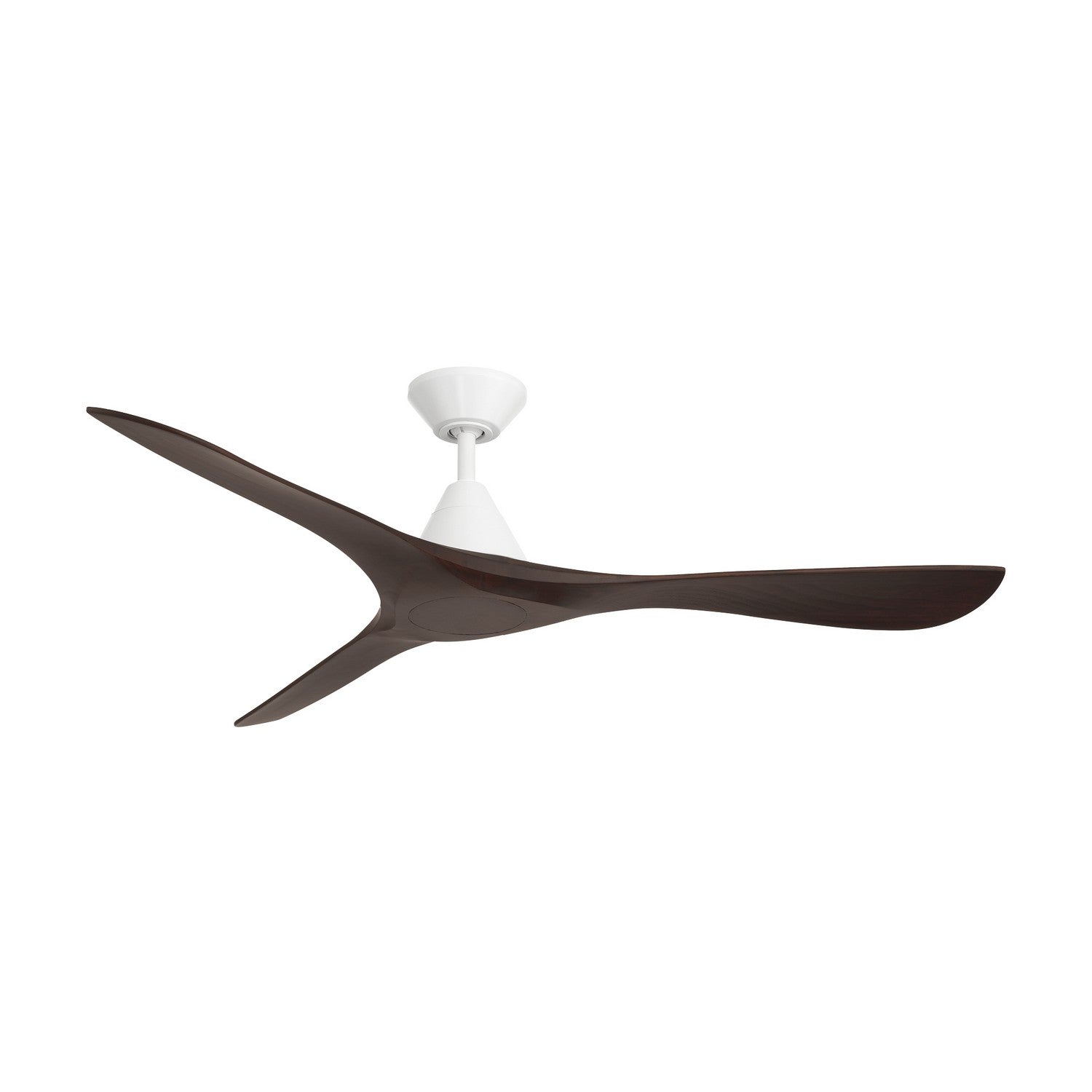 Modern Forms Fans - FR-D2504-60-MW/DW - 60"Ceiling Fan - Carve - Matte White/Dark Walnut