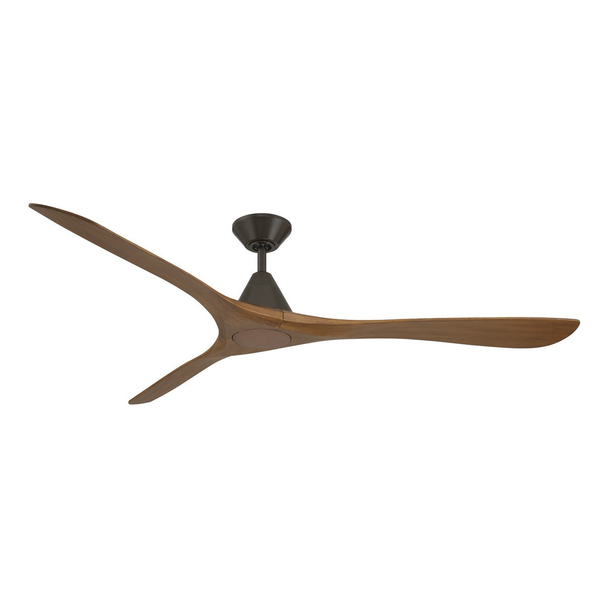 Modern Forms Fans - FR-D2504-72-BZ/DK - 72"Ceiling Fan - Carve - Bronze/Distressed Koa