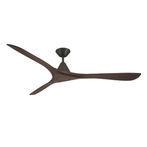 Modern Forms Fans - FR-D2504-72-BZ/DW - 72"Ceiling Fan - Carve - Bronze/Dark Walnut