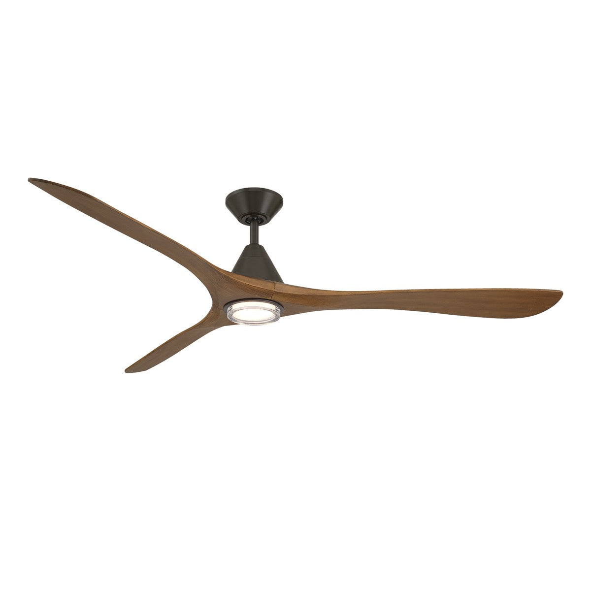 Modern Forms Fans - FR-D2504-72L-BZ/DK - 72" Ceiling Fan - Carve - Bronze/Distressed Koa