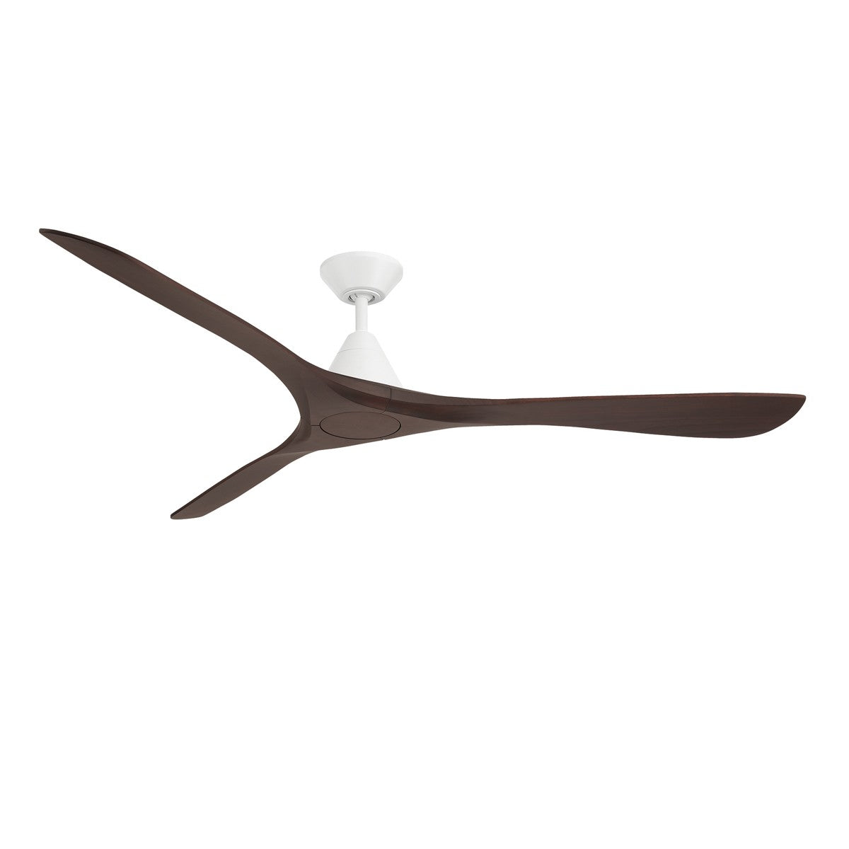 Modern Forms Fans - FR-D2504-72-MW/DW - 72" Ceiling Fan - Carve - Matte White/Dark Walnut