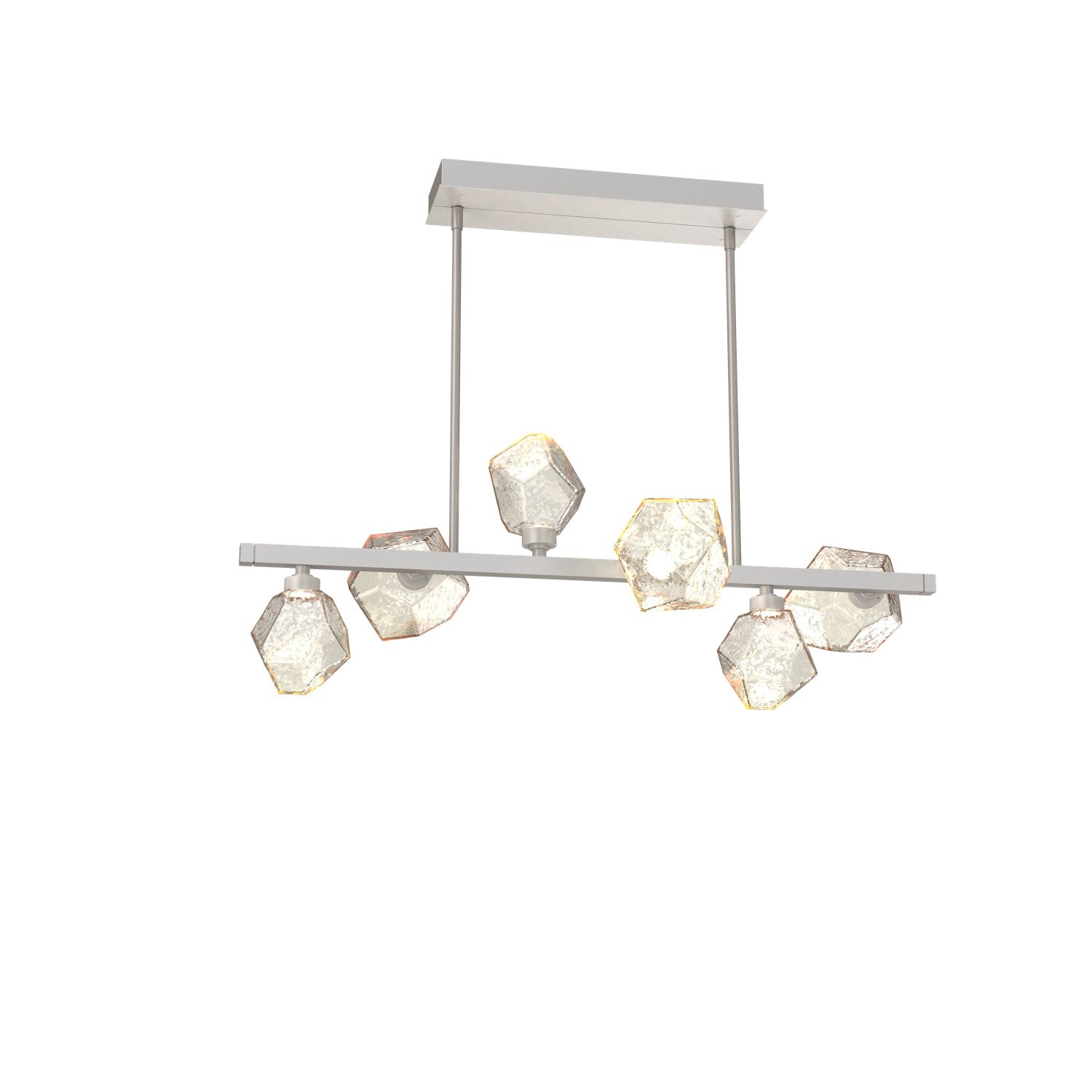 Hammerton Studio - PLB0039-T6-BS-A-001-L3 - LED Lantern - Gem - Beige Silver