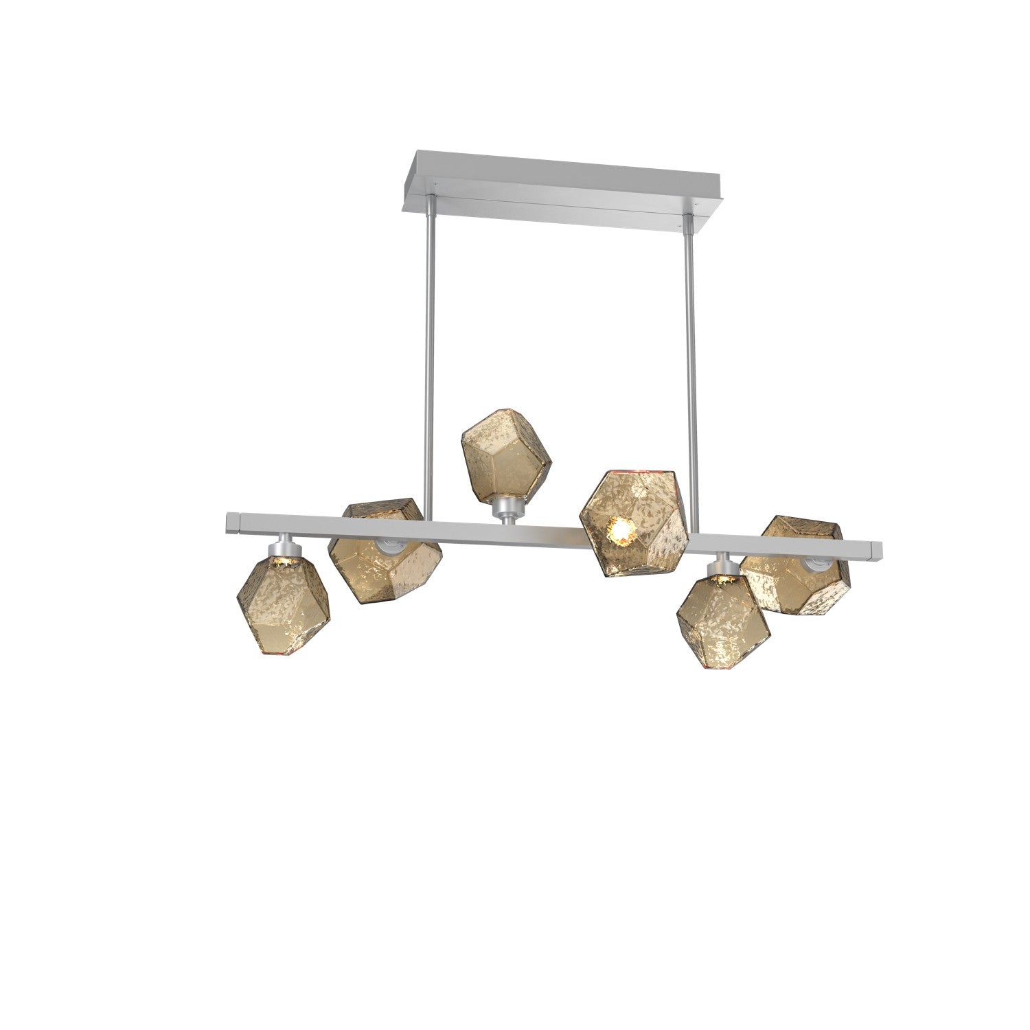 Hammerton Studio - PLB0039-T6-CS-B-001-L1 - LED Lantern - Gem - Classic Silver