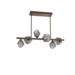 Hammerton Studio - PLB0039-T6-FB-S-001-L3 - LED Lantern - Gem - Flat Bronze