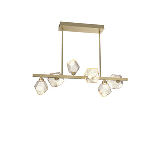 Hammerton Studio - PLB0039-T6-GB-A-001-L3 - LED Lantern - Gem - Gilded Brass