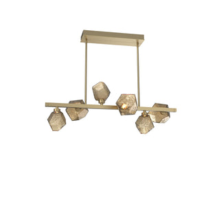 Hammerton Studio - PLB0039-T6-GB-B-001-L1 - LED Lantern - Gem - Gilded Brass