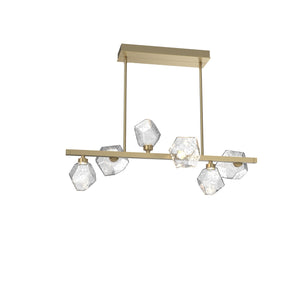 Hammerton Studio - PLB0039-T6-GB-C-001-L3 - LED Lantern - Gem - Gilded Brass