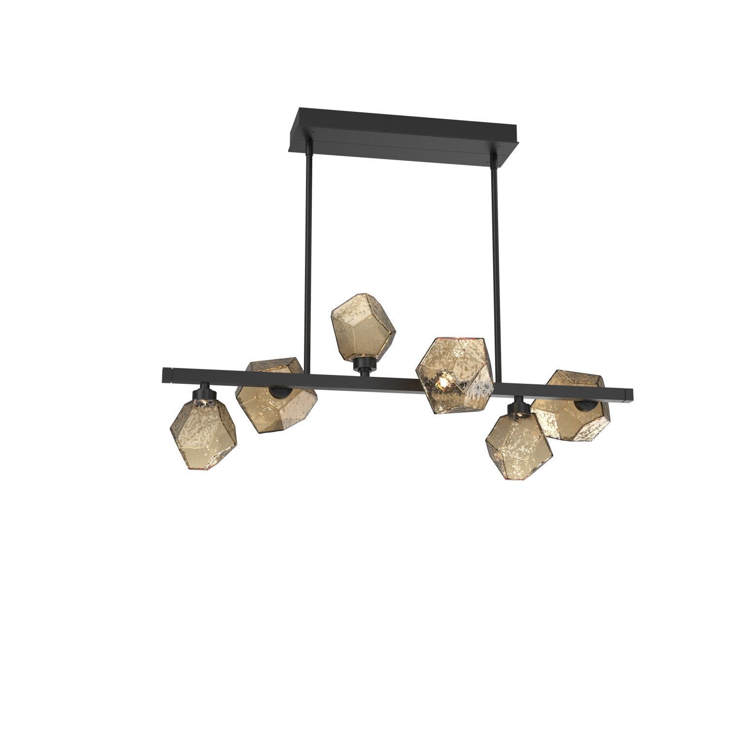 Hammerton Studio - PLB0039-T6-MB-B-001-L1 - LED Lantern - Gem - Matte Black