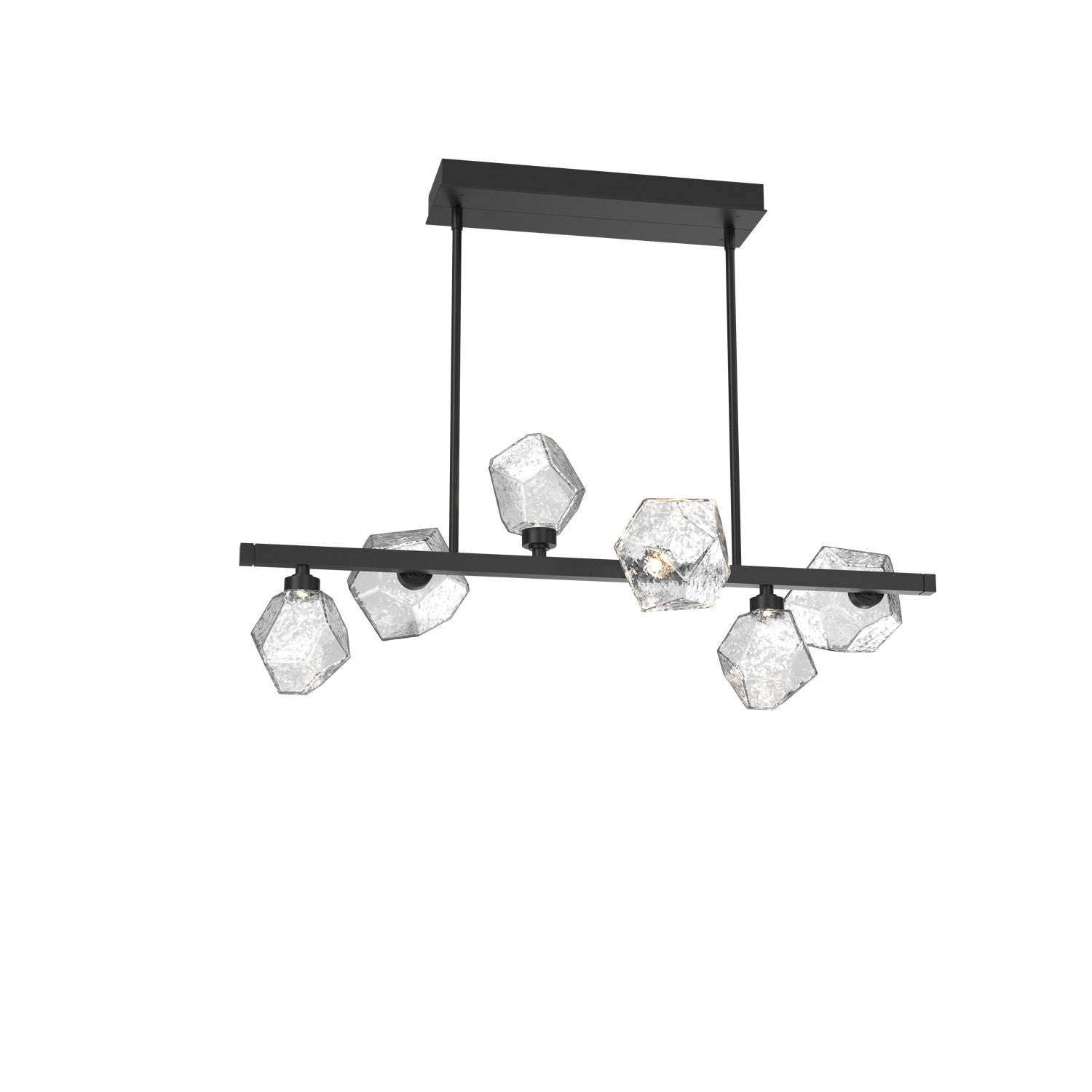 Hammerton Studio - PLB0039-T6-MB-C-001-L3 - LED Lantern - Gem - Matte Black