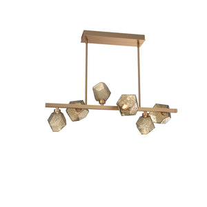 Hammerton Studio - PLB0039-T6-NB-B-001-L3 - LED Lantern - Gem - Novel Brass
